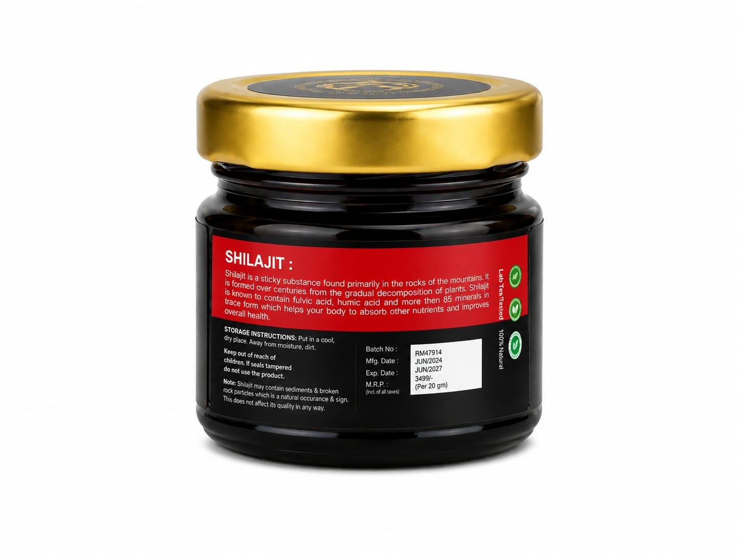 Shilajit Resin